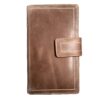 Crunch Leather Clutch Bag